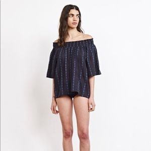 Ace & Jig Marisol Top in Anemone size Medium EUC